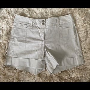 Striped White House Black Market shorts